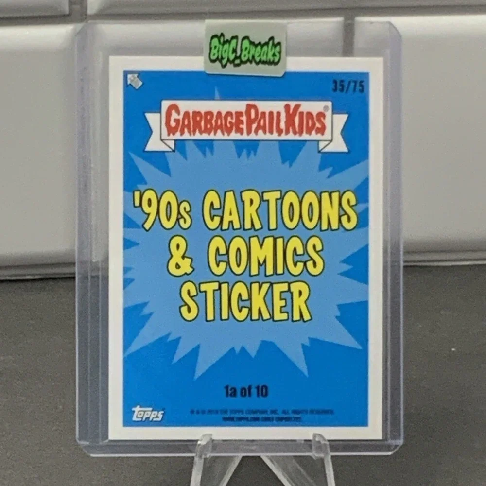 2019 Topps Garbage Pail Kids We Hate the '90s Powdered-Toast Stan‎ 1a Red 35/75